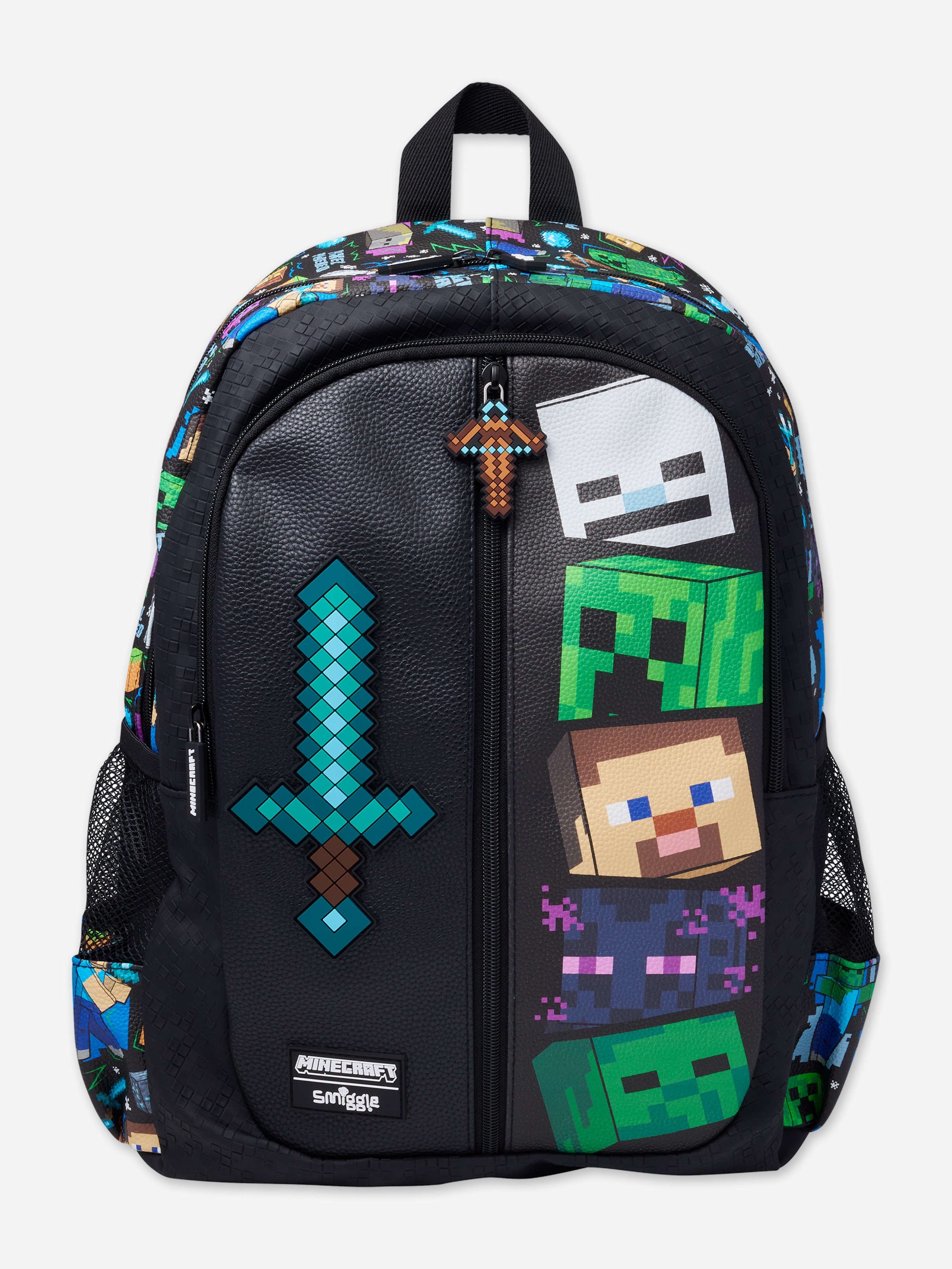 【残り3点】マイクラ リュック smiggle マインクラフト Minecraft Classic Backpack Minecraft Black - Smiggle Online