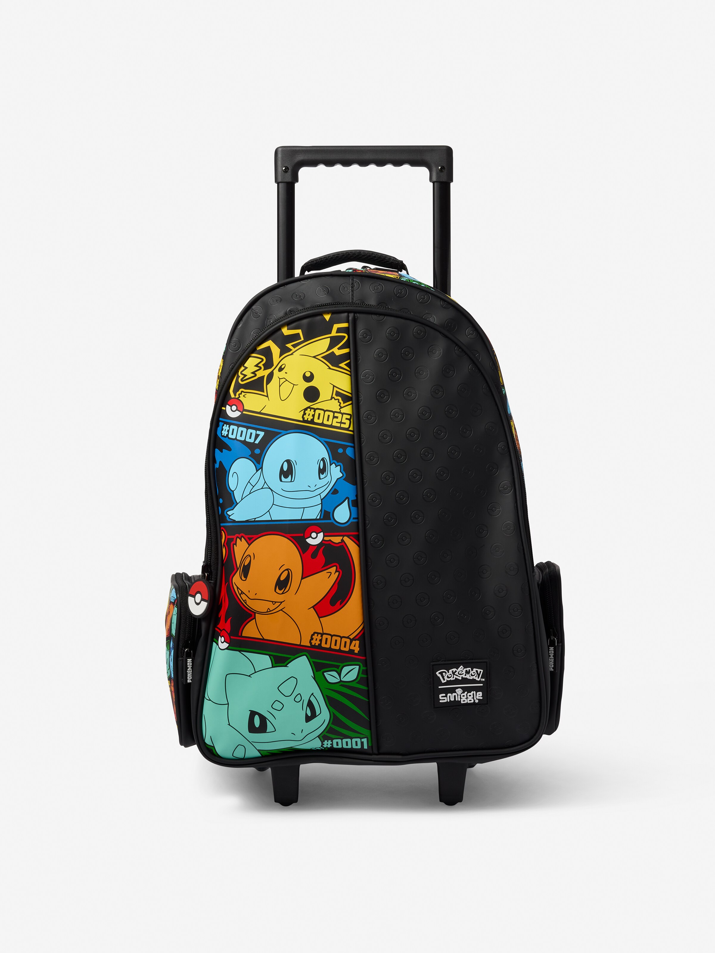 Pokemon Trolley Backpack With Light Up Wheels