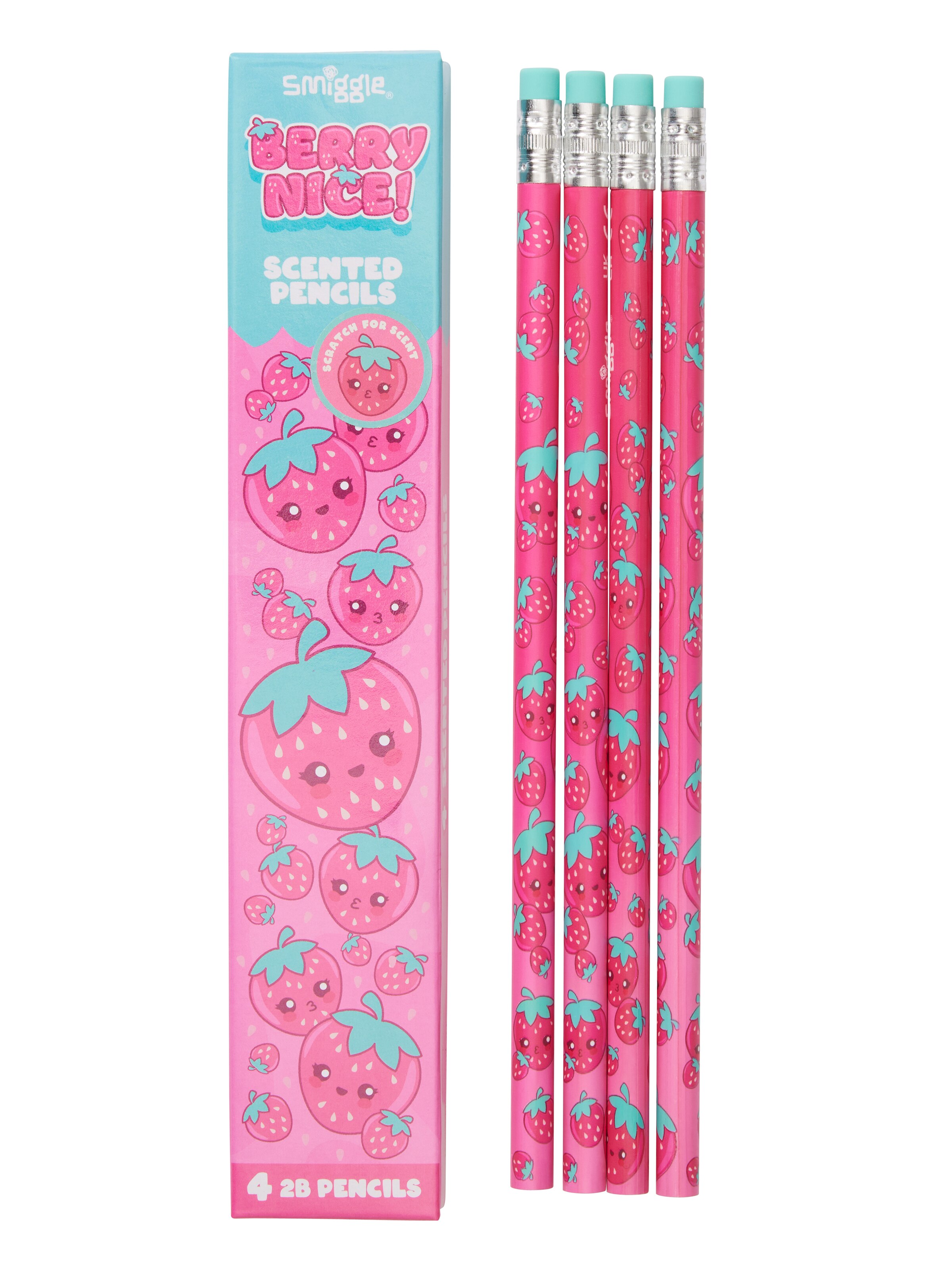 Scented Pencil Pack X4 Pack