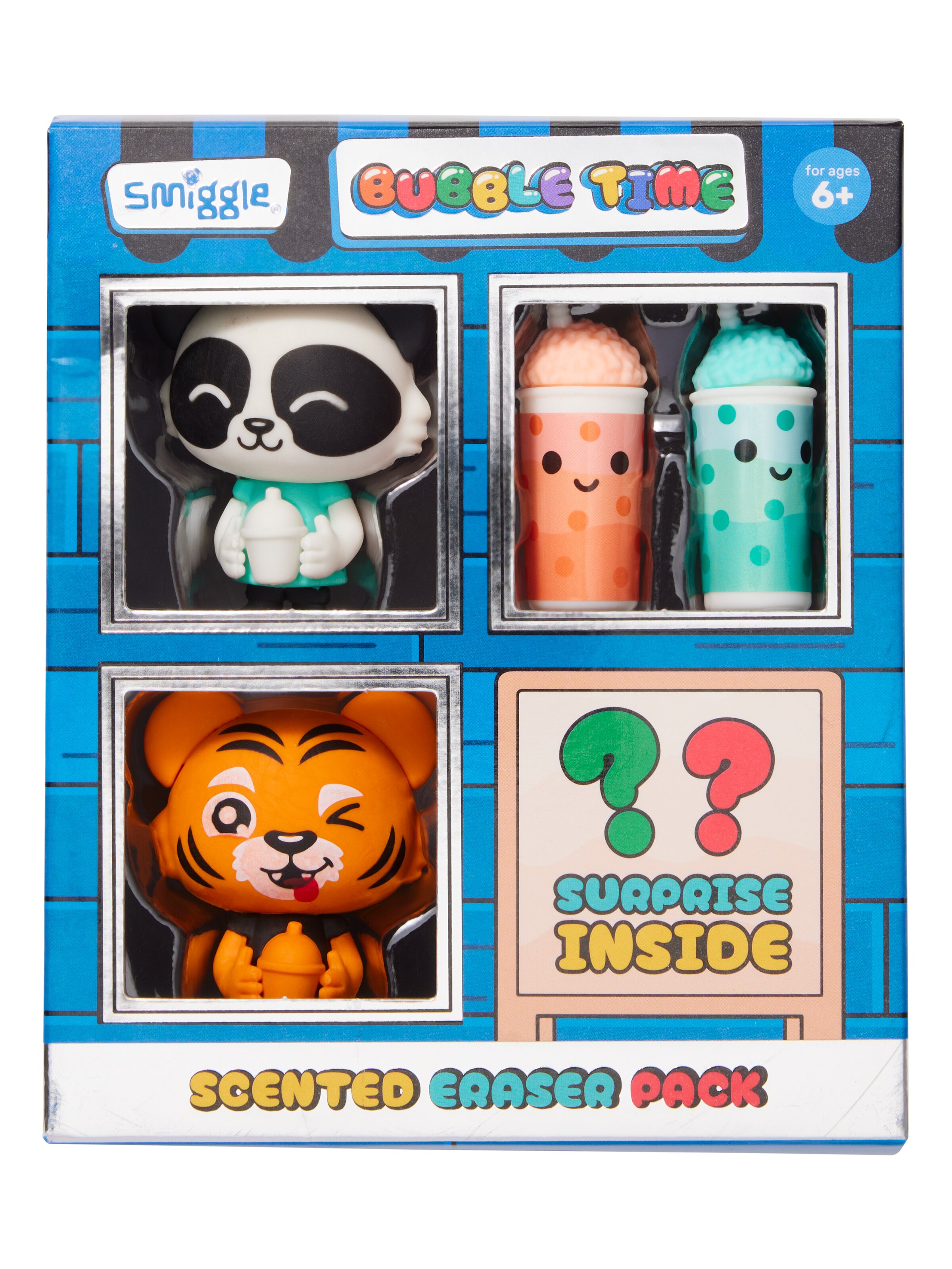 Bubble Time Eraser Pack