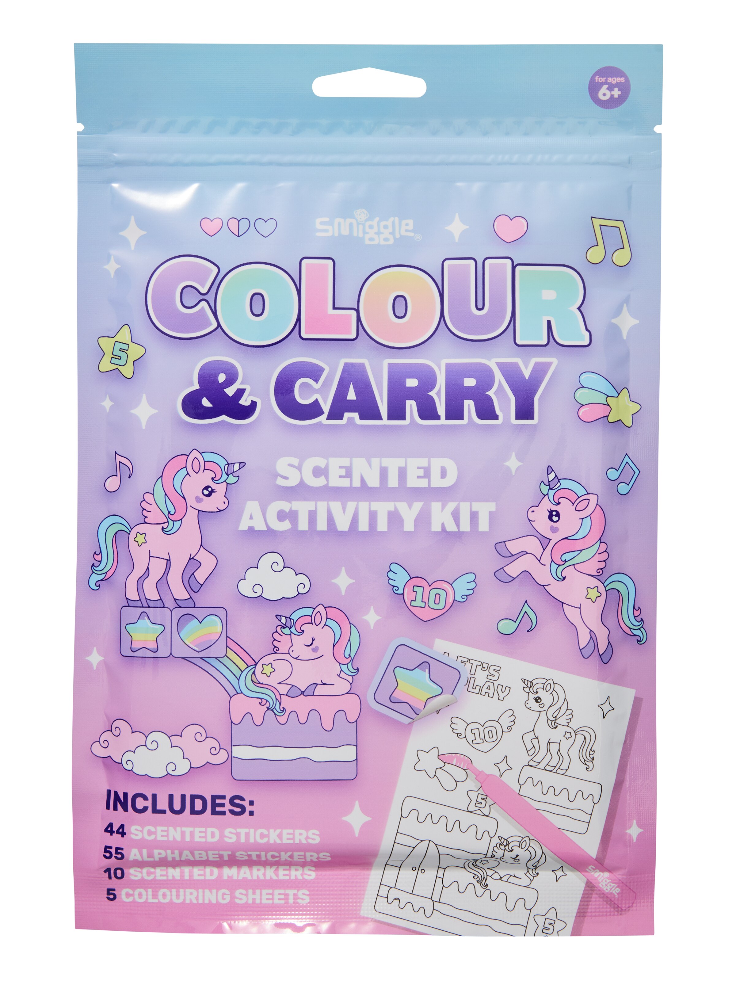 Mini Colour & Carry Scented Activity Kit