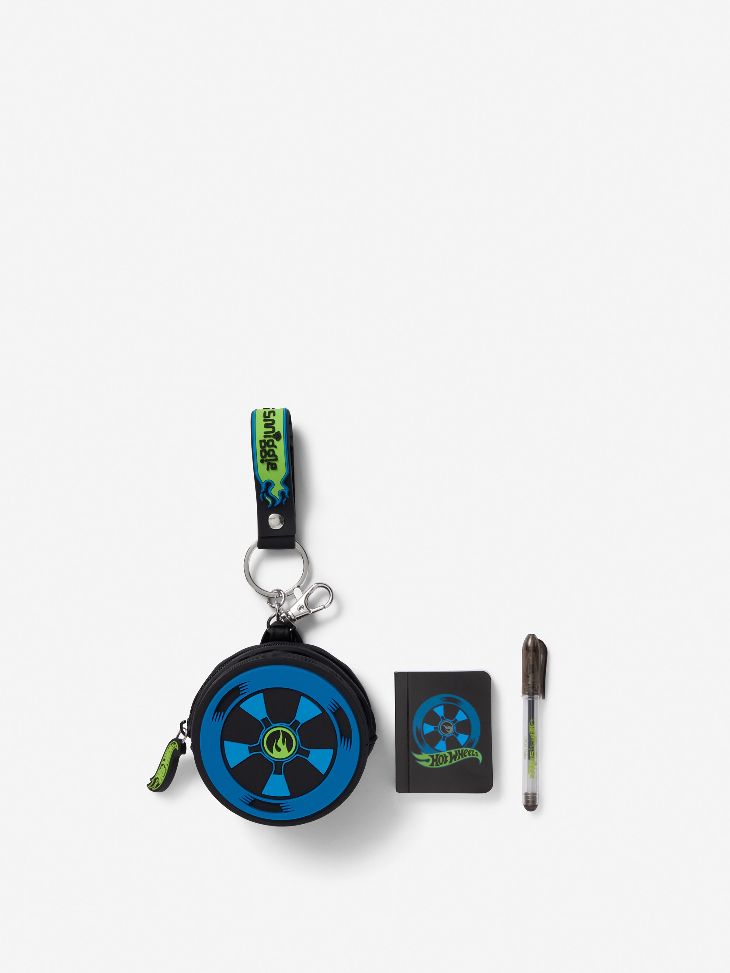 Hot Wheels Mini Notepad Pen Pal Bag Charm