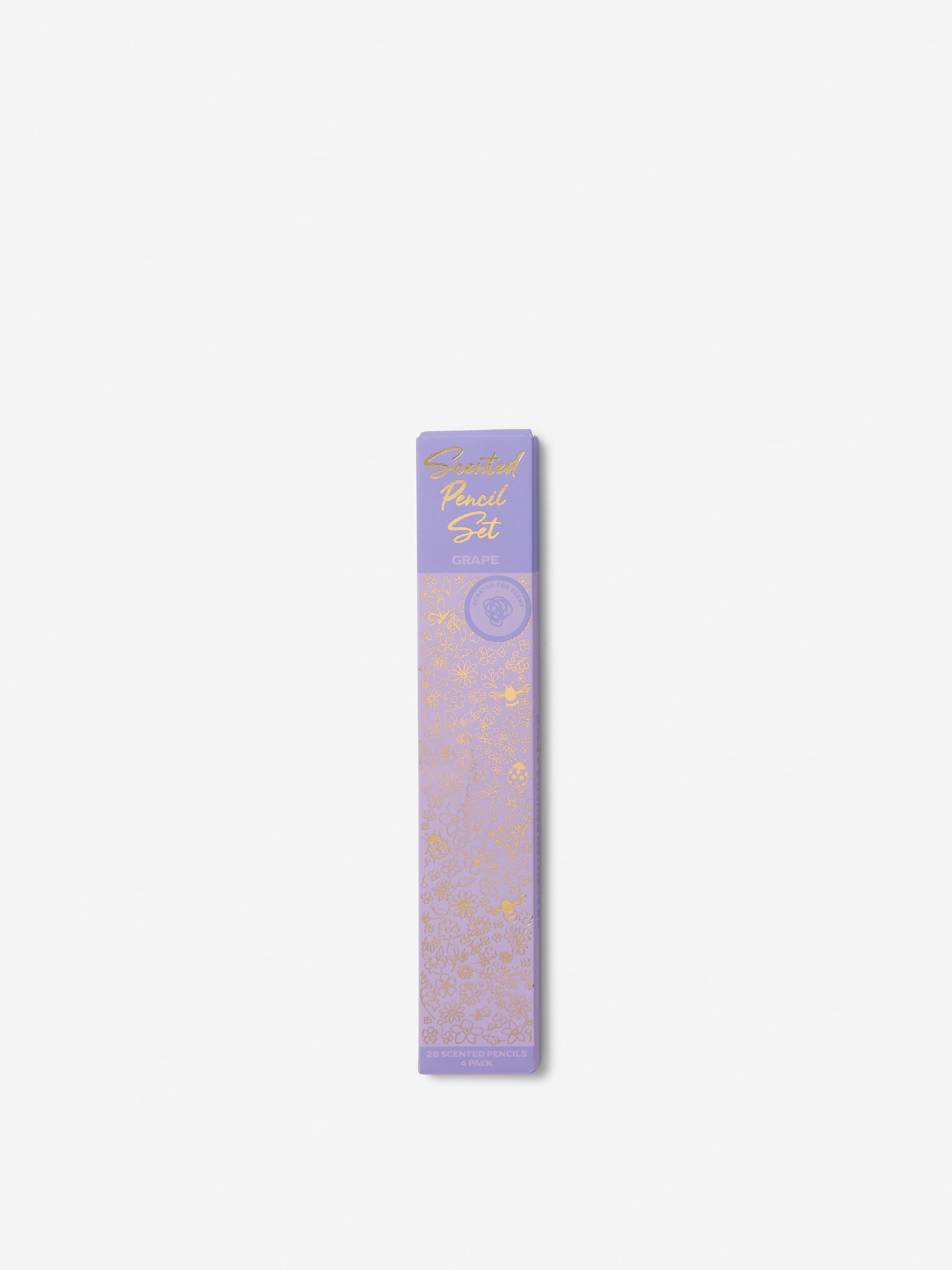 Floral Scented Pencil X4 Pack
