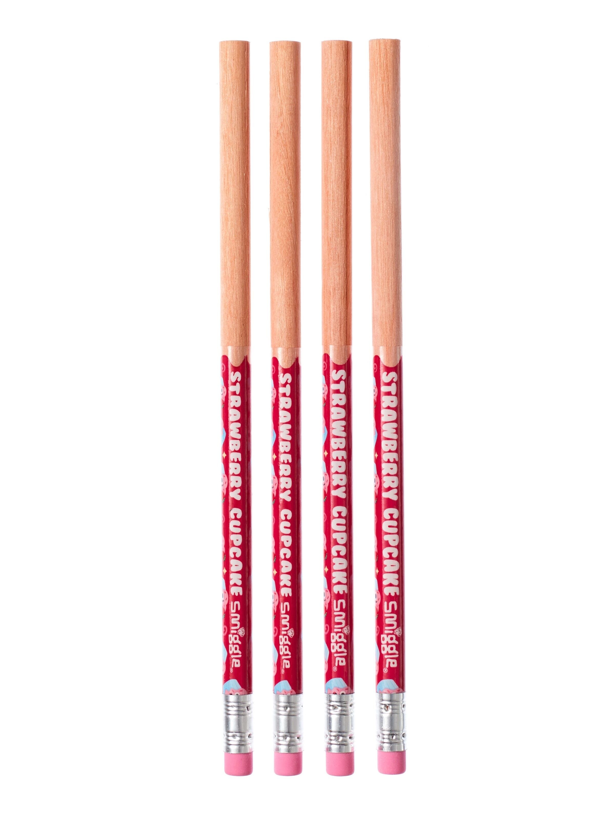 Squigglers Smelly Surprise Scented Pencils X4
