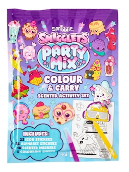 Smigglets Party Mix Colour & Carry Scented Activity Set