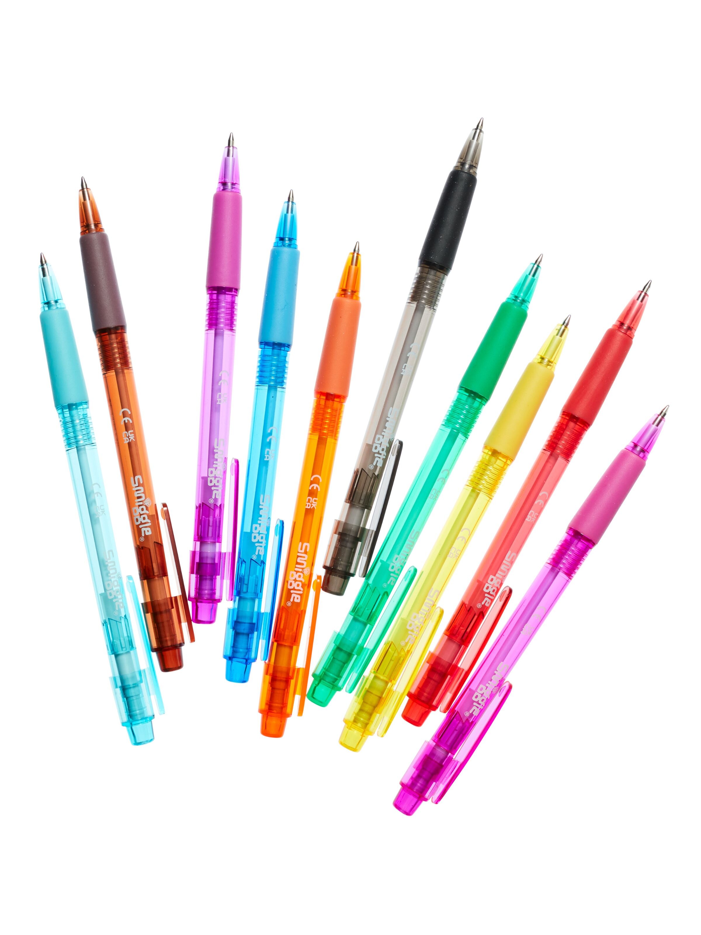 Colour Pop Ball Point Scented Pens X10