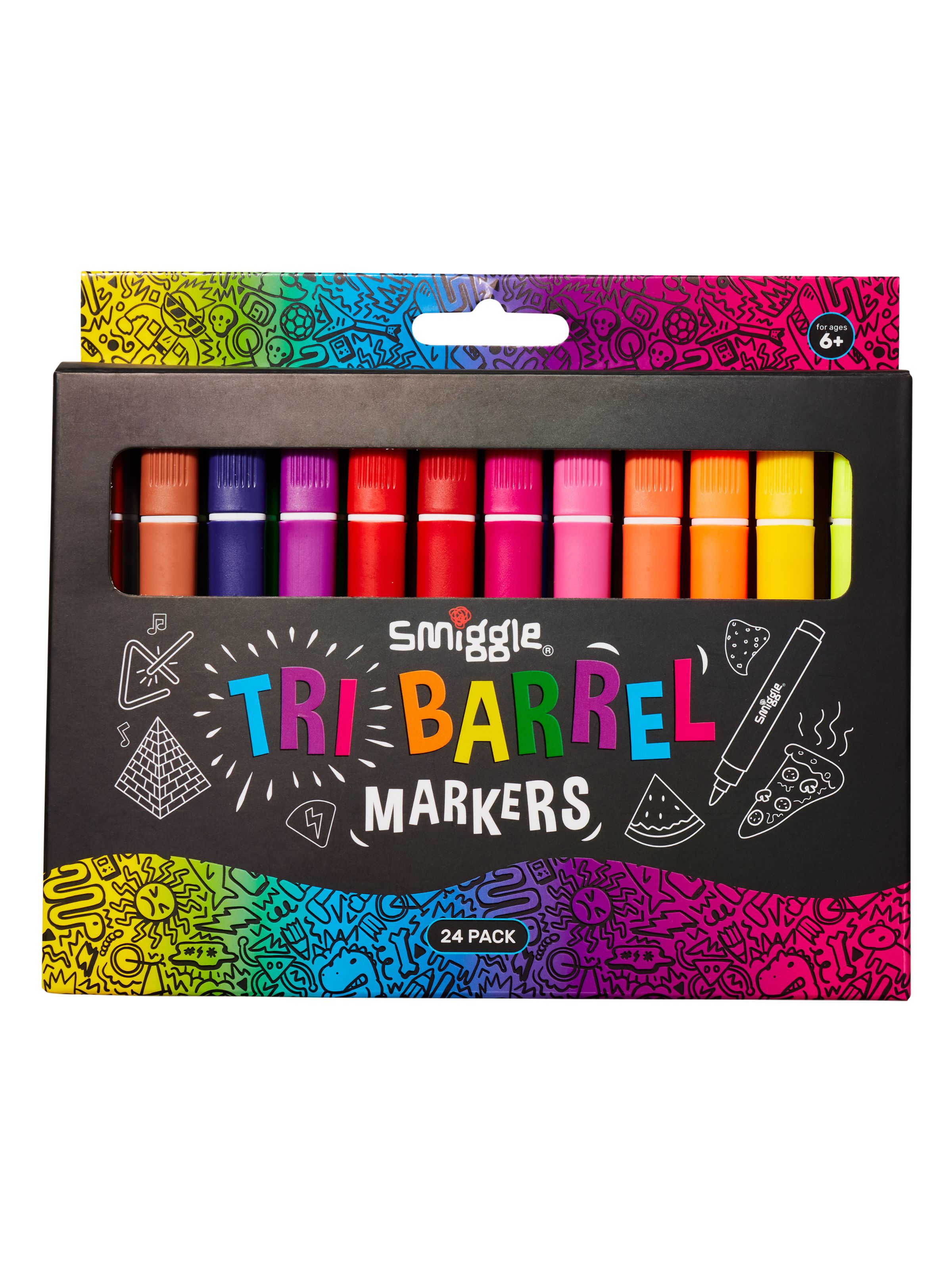 Tri Barrel Markers Pack X24
