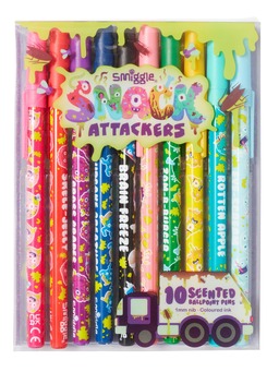 Snack Attackers Pen Pack X10