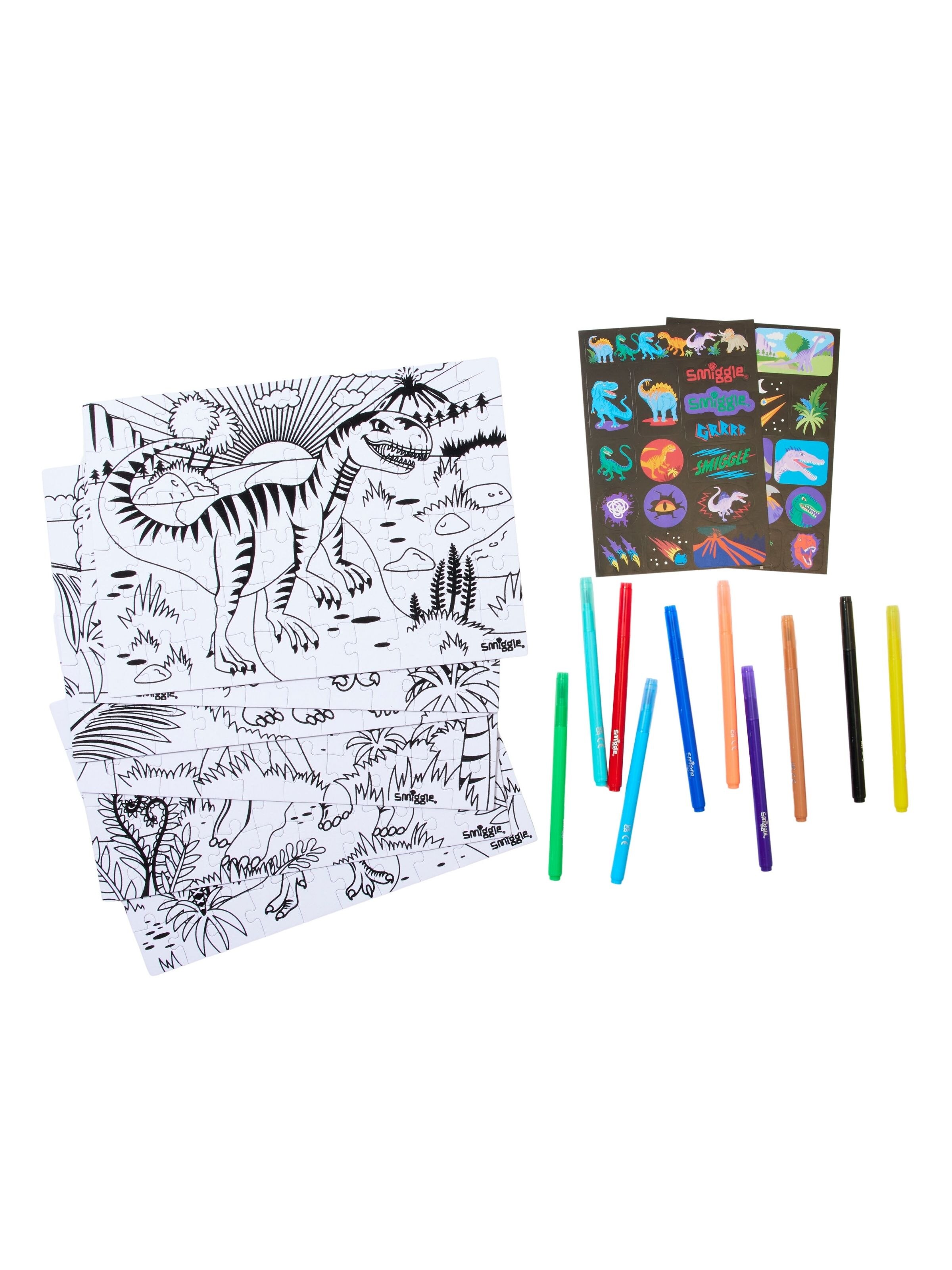 Colouring Puzzle Art Set