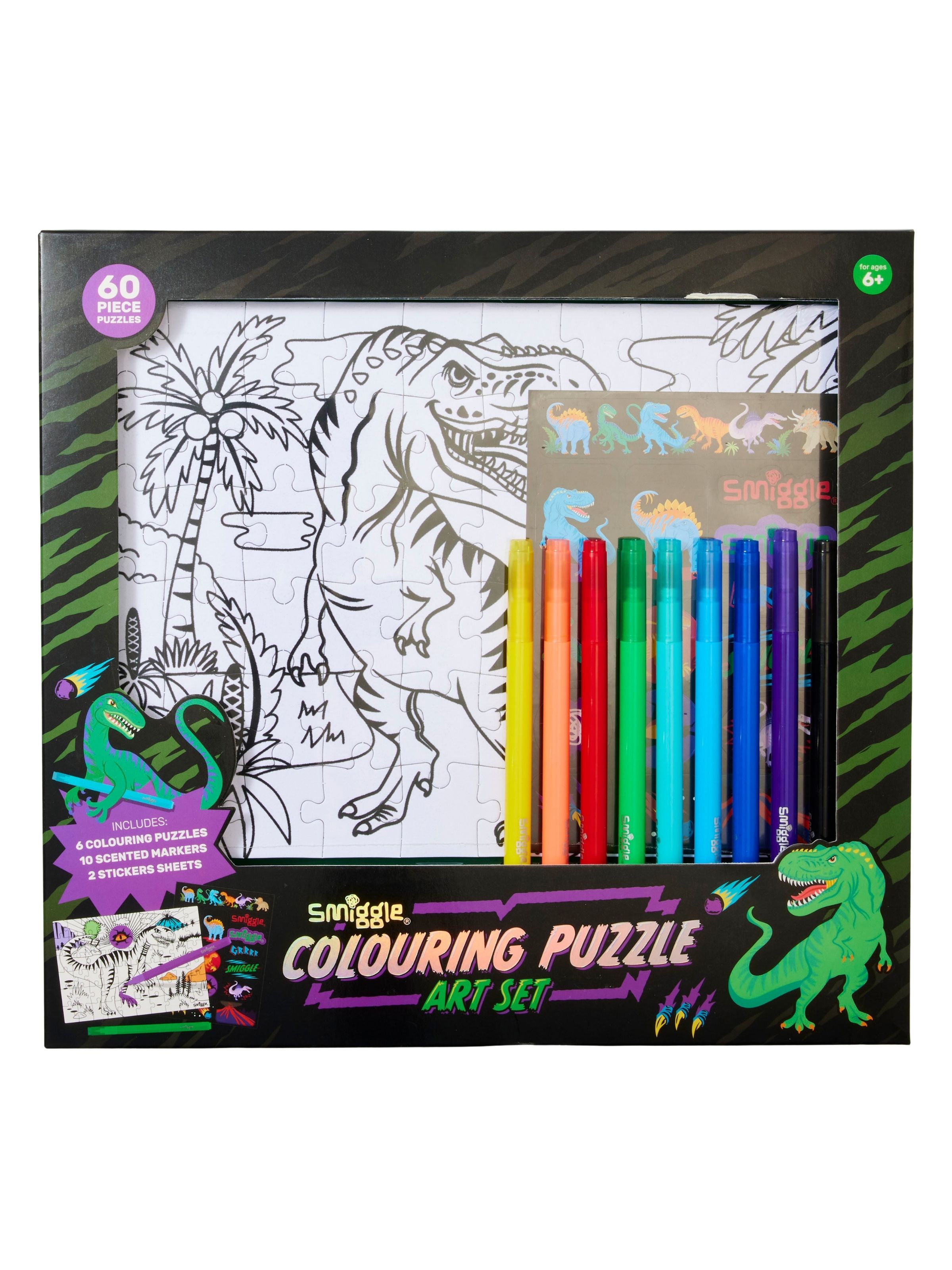 Colouring Puzzle Art Set