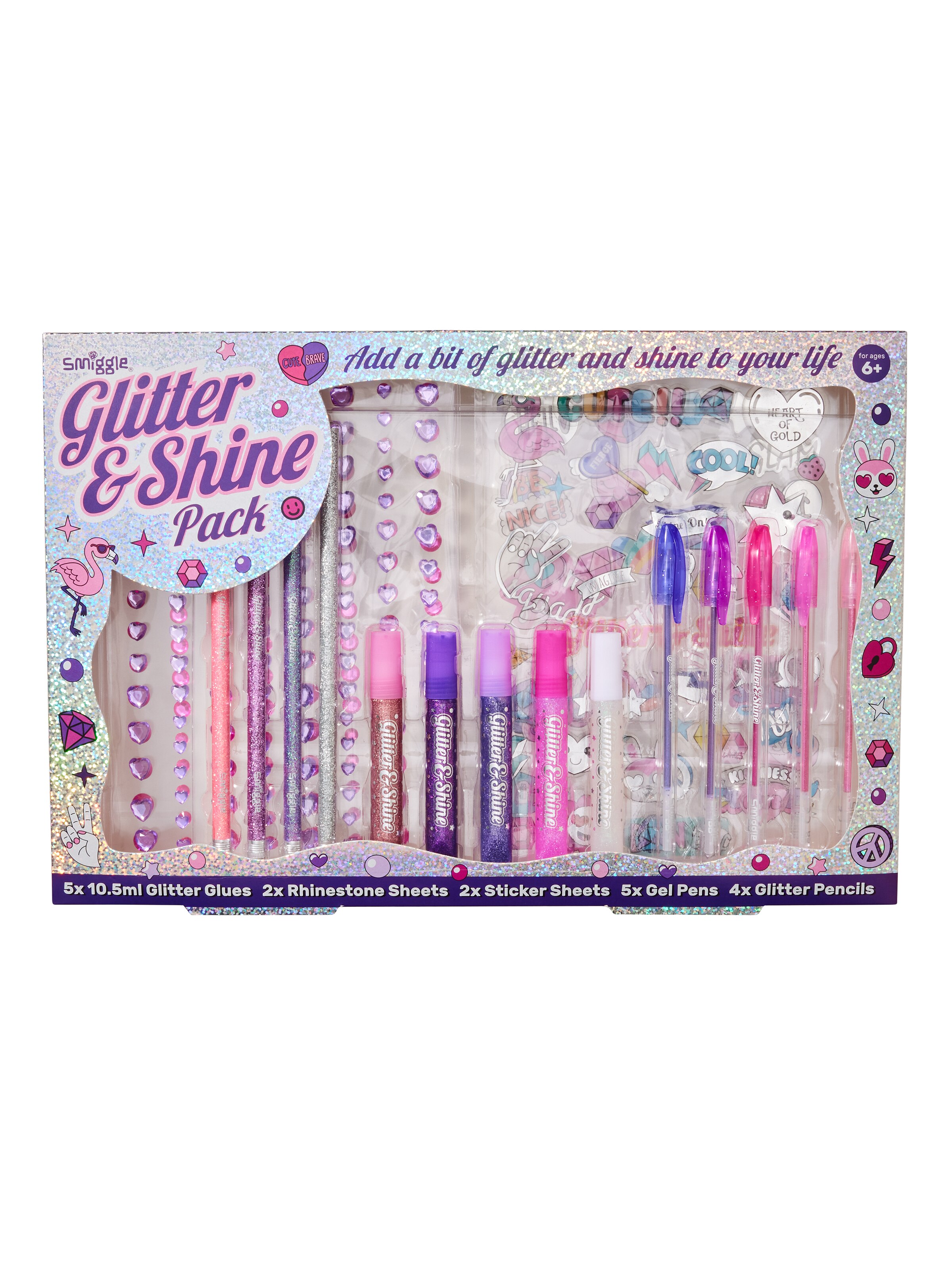 Glitter & Shine Colour Art Set