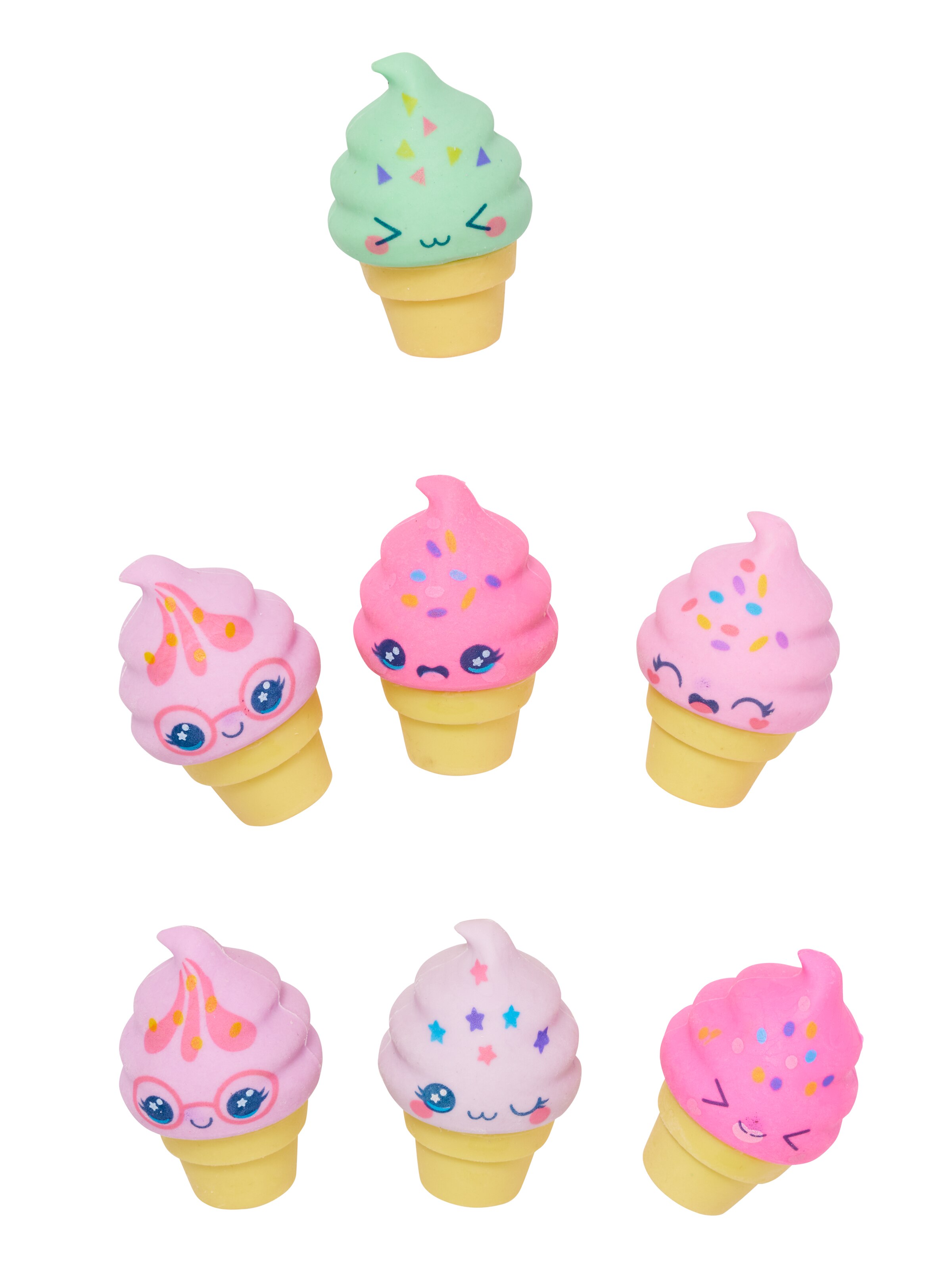 Ice Cream Surprise Eraser Pack