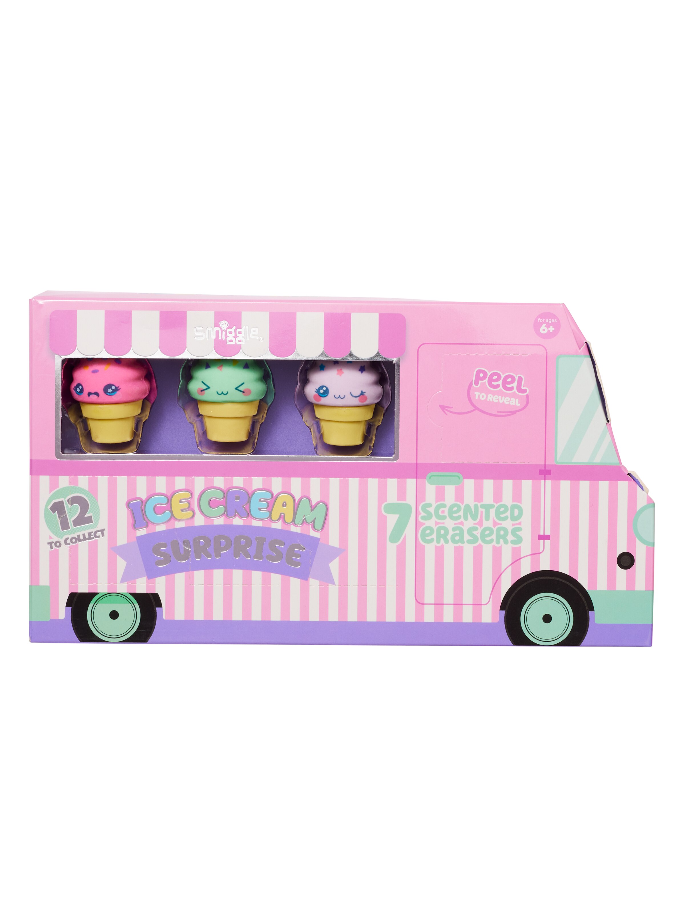 Ice Cream Surprise Eraser Pack