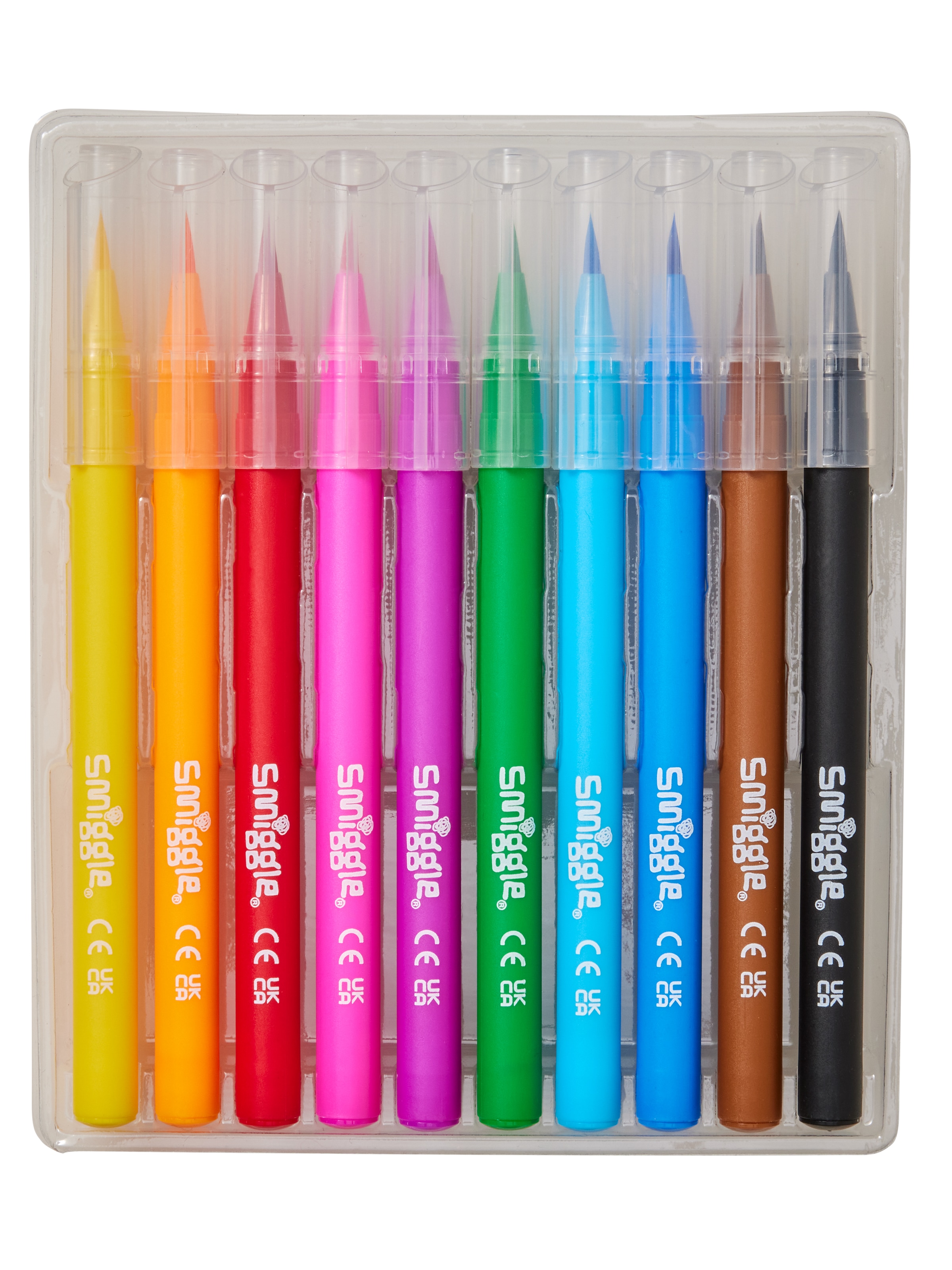 Brush Tip Marker Pack X10