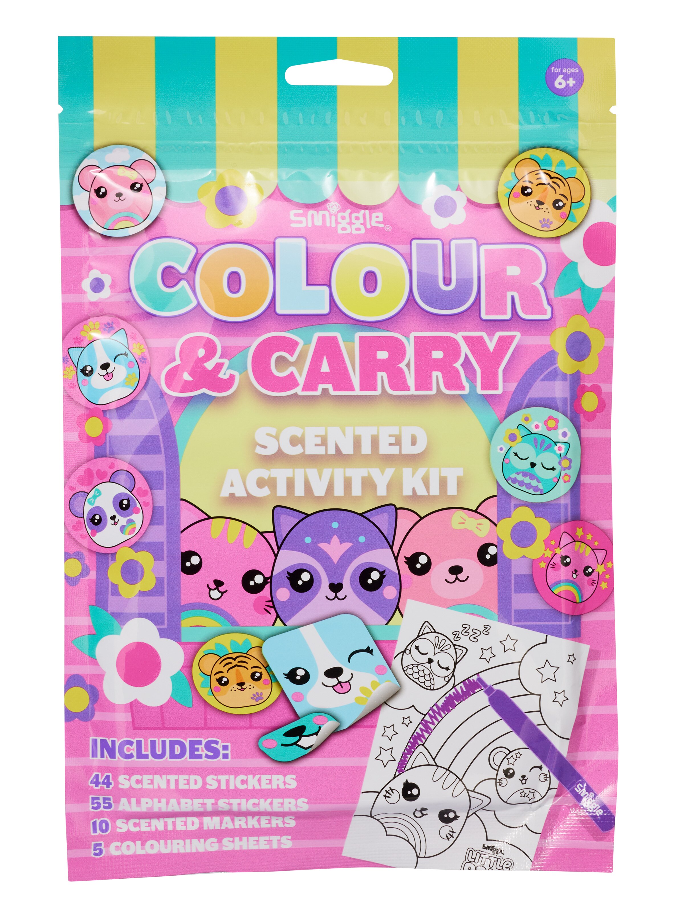 Mini Colour & Carry Scented Activity Kit