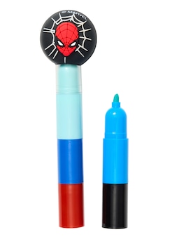 Spider-Man Stack 'Em Markers With Topper