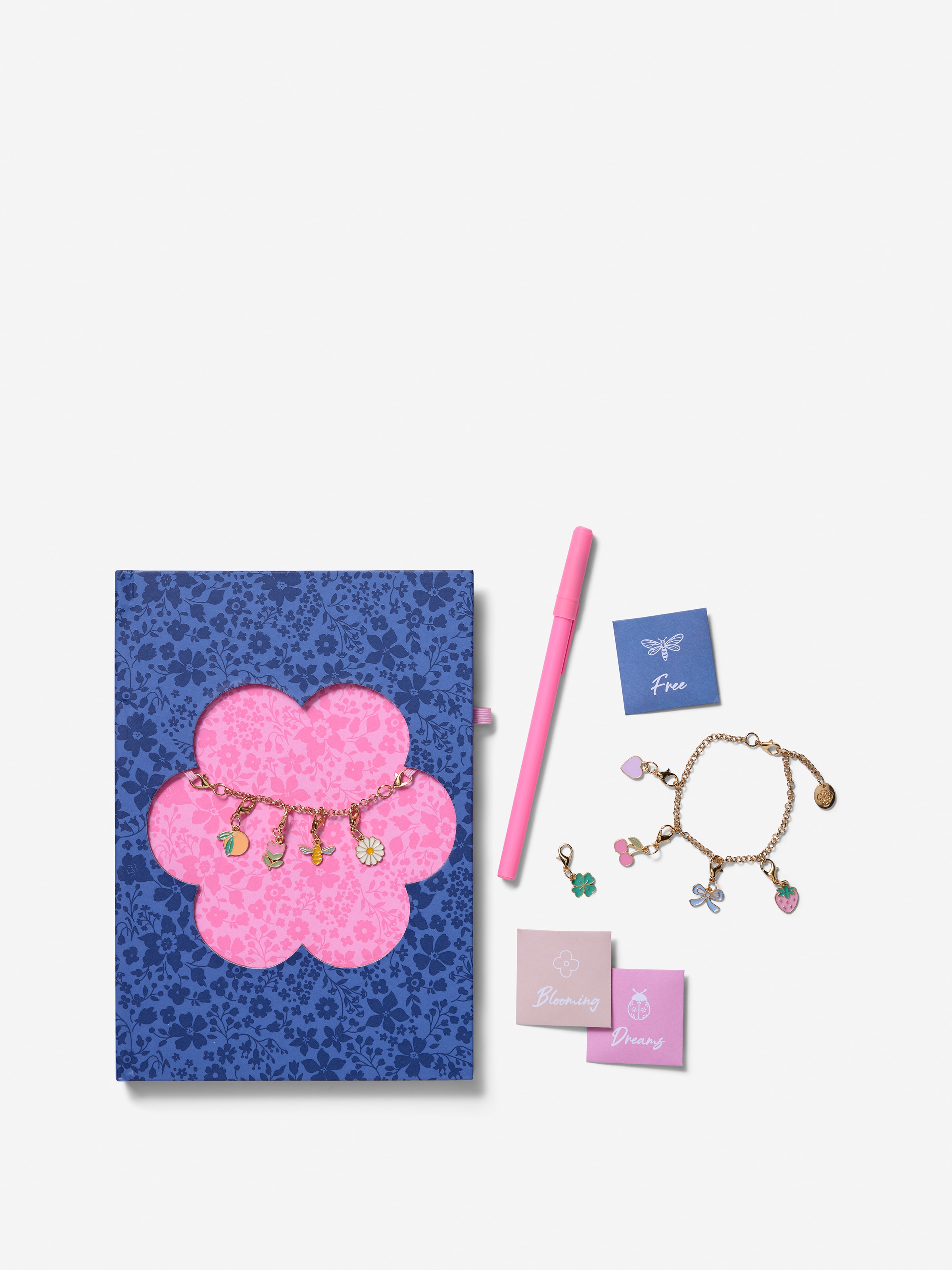 Floral A5 Journal Charm Kit