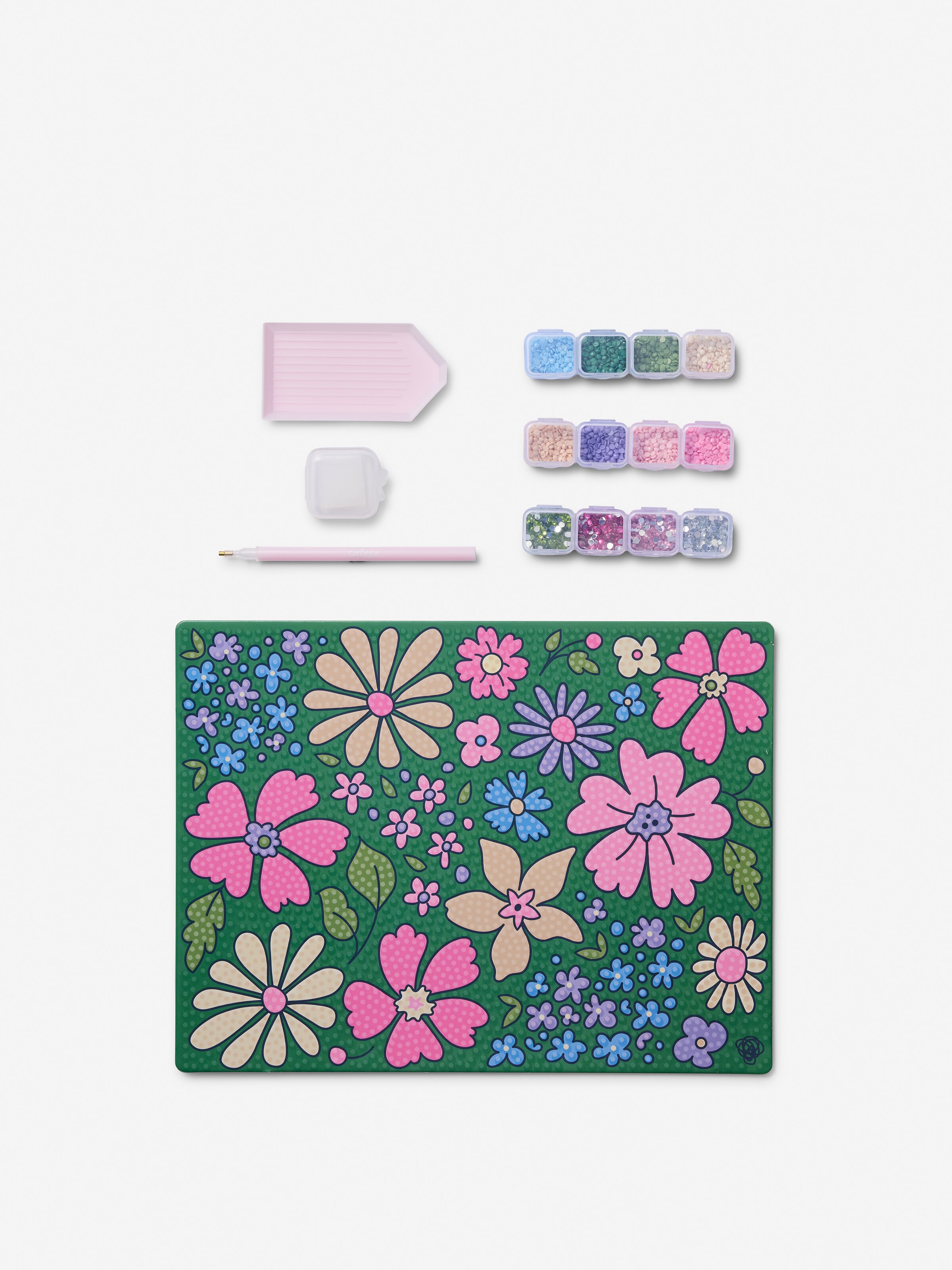 Floral Gem Art Kit