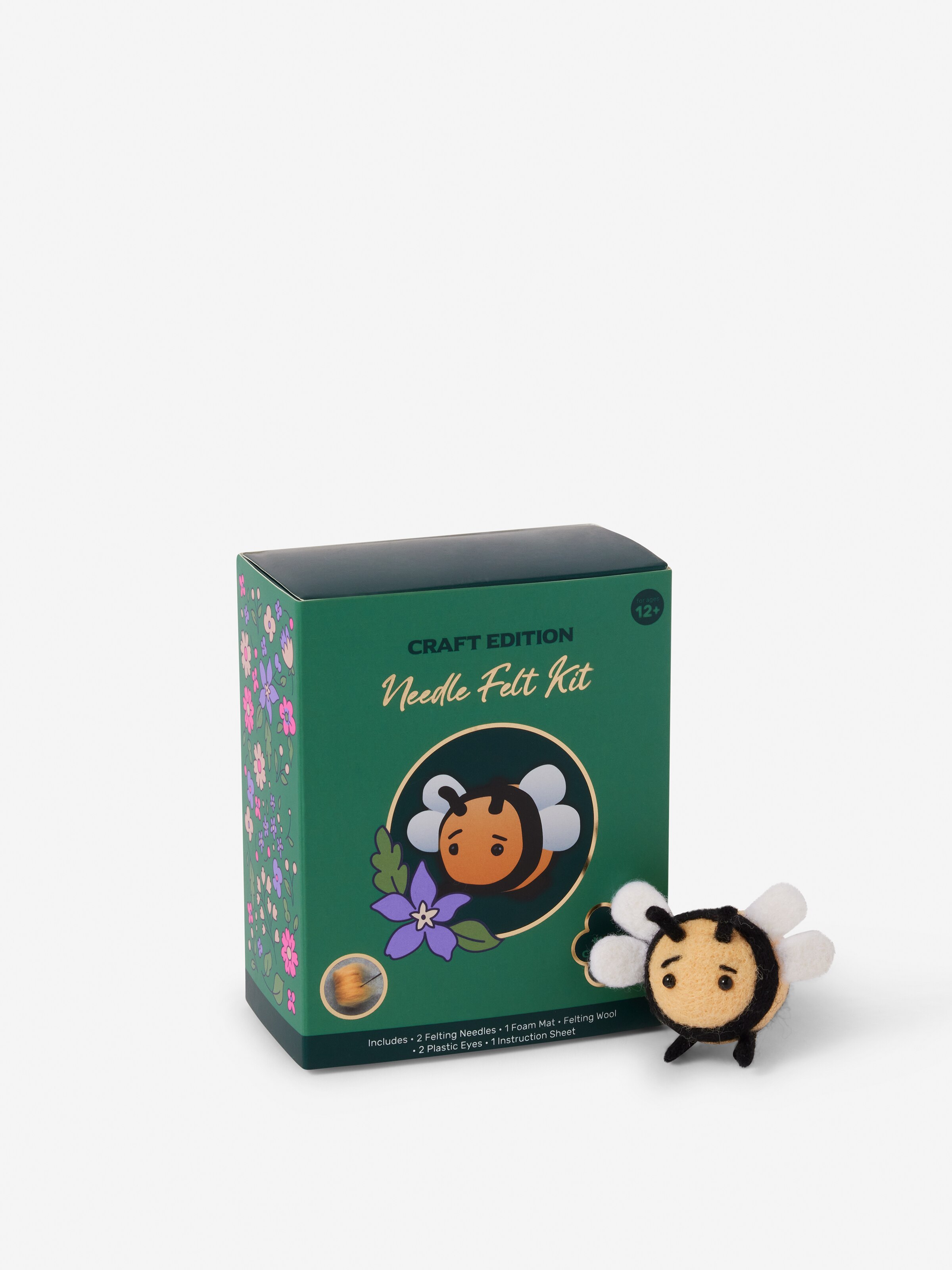 Floral Needle Felt Kit