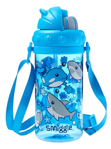 Up & Down Teeny Tiny Plastic Drink Bottle With Strap 400Ml                                                                      