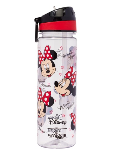 Minnie Mouse Plastic Drink Up Bottle 650Ml                                                                                      