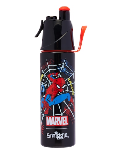 Spider-Man Stainless Steel Spritz Drink Bottle 500Ml                                                                            