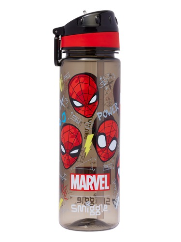 Spider-Man Drink Up Plastic Drink Bottle 650Ml                                                                                  
