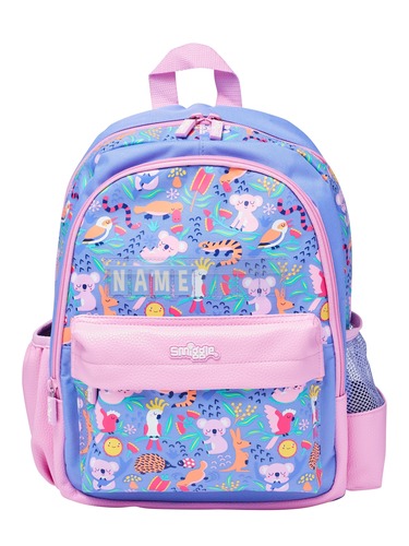 Smiggle Purple Flutter Classic Backpack