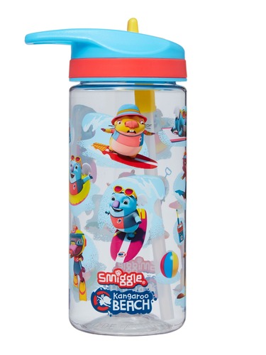 Kangaroo Beach Junior Plastic Drink Bottle 440Ml                                                                                