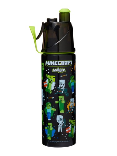 Minecraft Spritz Insulated Stainless Steel Drink Bottle 500Ml                                                                   