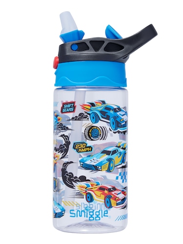Curious Junior Flip Plastic Drink Bottle 430Ml                                                                                  