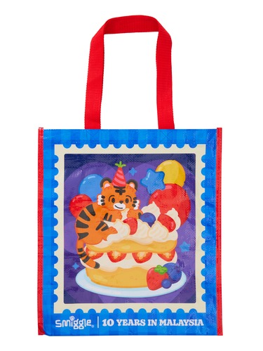 Malaysia 10Th Birthday Reusable Bag                                                                                             