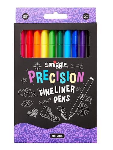 Precision Fineline Pen Pack X10                                                                                                 