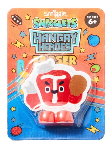 Smigglets Hangry Heroes Eraser                                                                                                  
