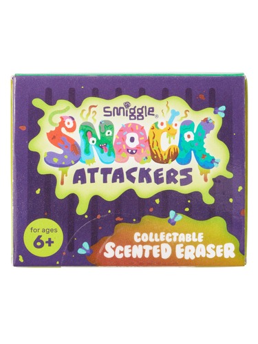 Snack Attackers Collectable Eraser                                                                                              