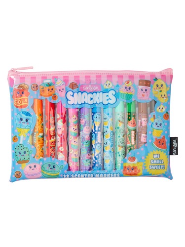 Snackies Scented Marker Pack X12                                                                                                